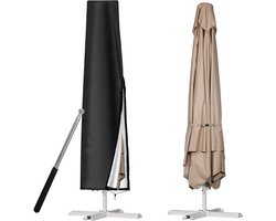 parasolhoes, 210D-190 x 30/50 cm, dekzeil met stang, wate...
