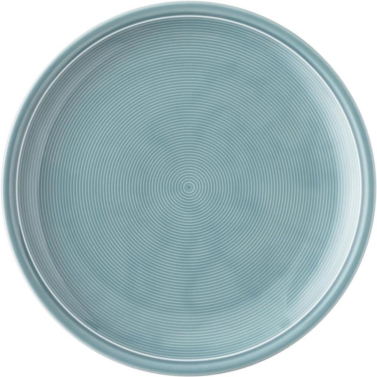 Set van 4 Platte Borden 28 cm met Lichte Golfstructuur