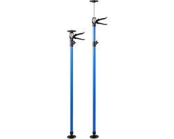 Telescopische plafondsteun set 2 stuks 115-290 cm, 50 kg draagkracht, antislip, muur- en kaststeun