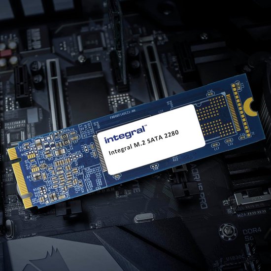 Interne SSD - Opslag M.2 - Snellere Computer - SATA III Interface - 8x2.2x0.22cm - Blauw van Merkloos — afbeelding 5