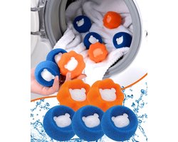 10 stuks Dryer Balls - Dryer Balls Hair Remover for Tumble Dryers & Washing Machine - Hair Catcher Washing Balls - Anti Hair Drying Balls - Tumble Dryer Balls - Washing Balls Lint Remover Pets
