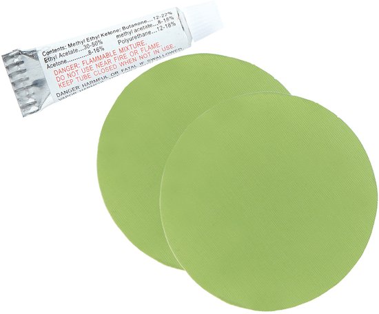 NILS CAMP NC4005 - Luchtmatras - Groen - 193cm - Nylon TPU van Merkloos — afbeelding 4