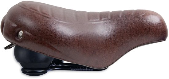 Selle Orient Relax Premium Fietszadel - Waterdicht - Bruin - Comfort — afbeelding 2