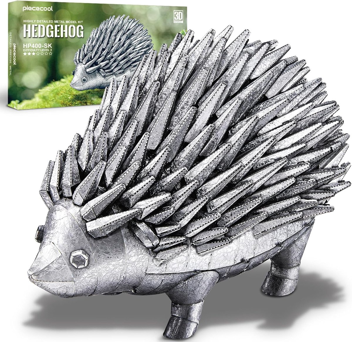 3D Metalen Puzzel Engel Modelbouwset Roestvrij Staal Collectie