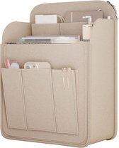 Rugzakorganizer - Rugzakvoering - Insteekbare rugzakorganizer - Ruimtebesparend - Universeel opbergaccessoire voor waterflessen, paraplu's, cosmetica, mobiele telefoons en notitieboekjes - Beige