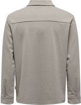 JACK & JONES Mannelijk overshirt Comfort Fit Overshirt, asphalt, M