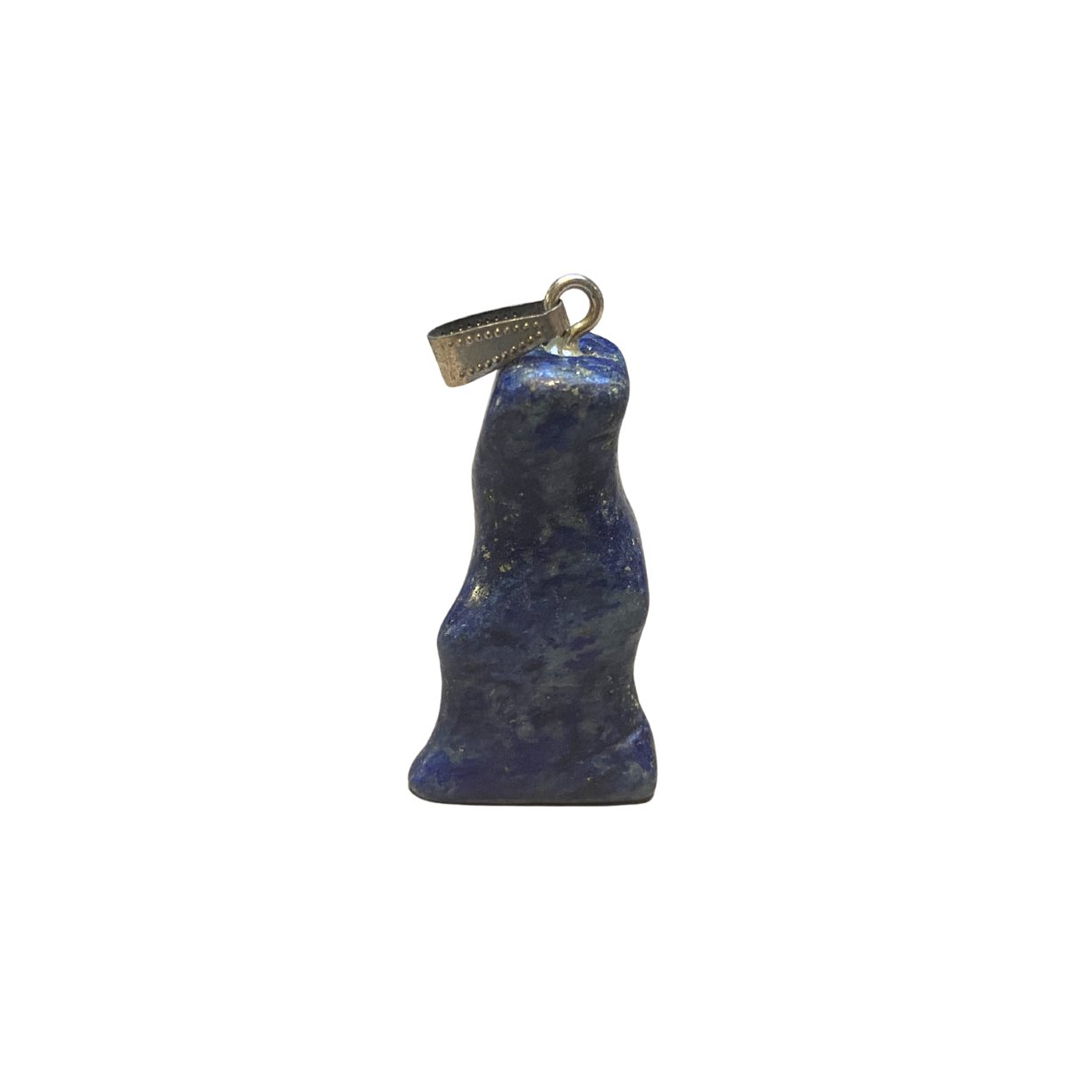 Lapis Lazuli Hanger Gedraaide Vorm 40x20 mm – Edelsteen Hanger – Natuursteen Sieraad