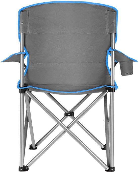 Opvouwbare Campingstoel met Bekerhouder - Comfortabel & Draagbaar van Merkloos — afbeelding 3