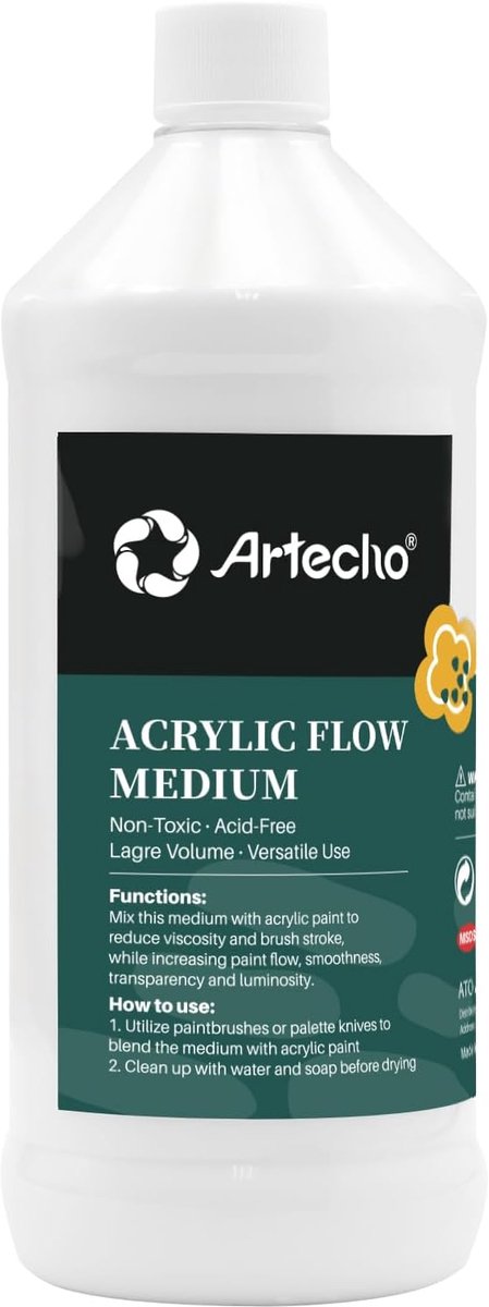 Casting Effects Medium 32oz/945ml - Premium Flow Medium voor Acrylverf en Pour Painting