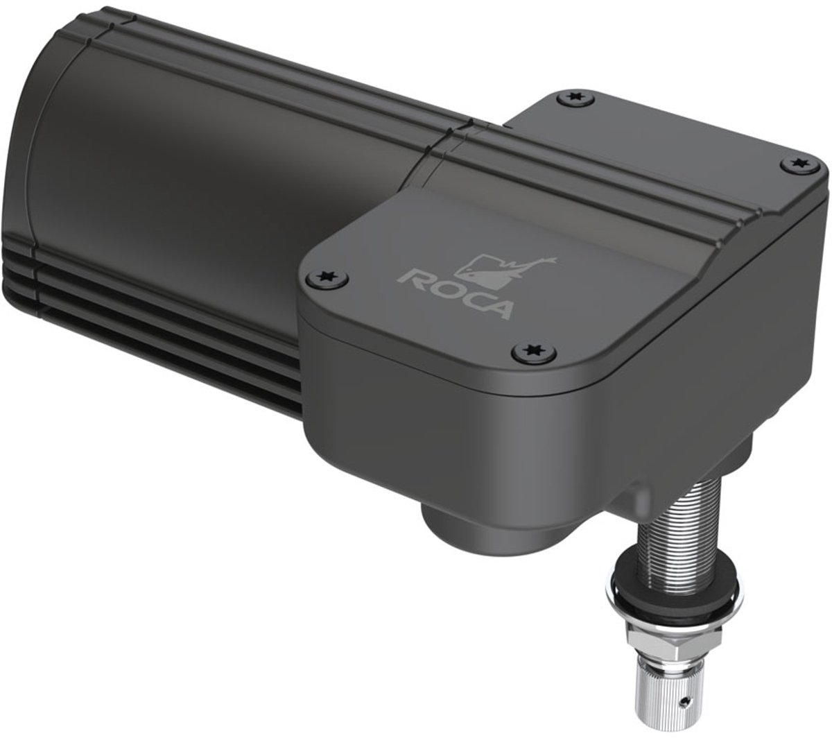 Roca Ruitenwissermotor, W12, 24V, Zwart 42mm wand