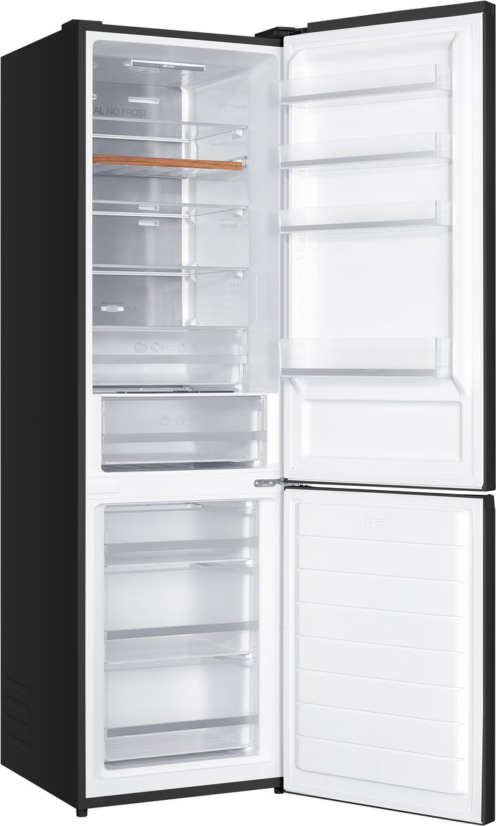 BONN388-NFD-040ADG - Koelvriescombinatie - Zuinig A-Label - 201 cm Hoog - Display - Fast Freeze - Multiflow - 5 Jaar Garantie - 377L - No Frost - Dark Grey — afbeelding 5