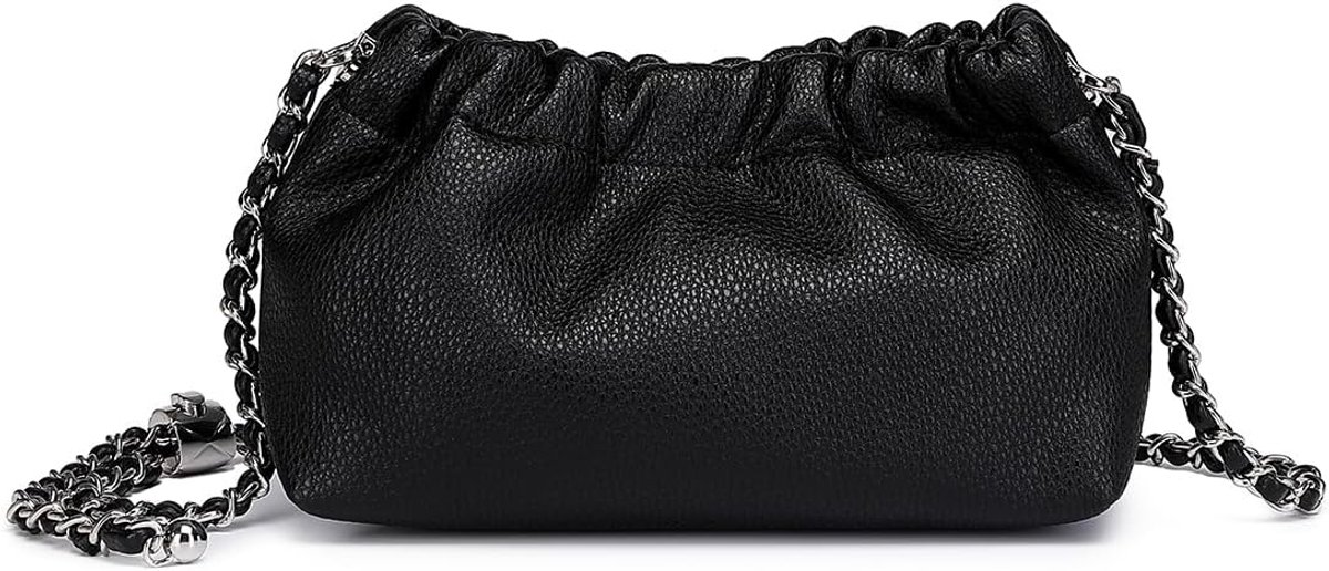 PU dames schoudertas crossbody zwart - stijlvolle praktische tas voor dagelijks gebruik
