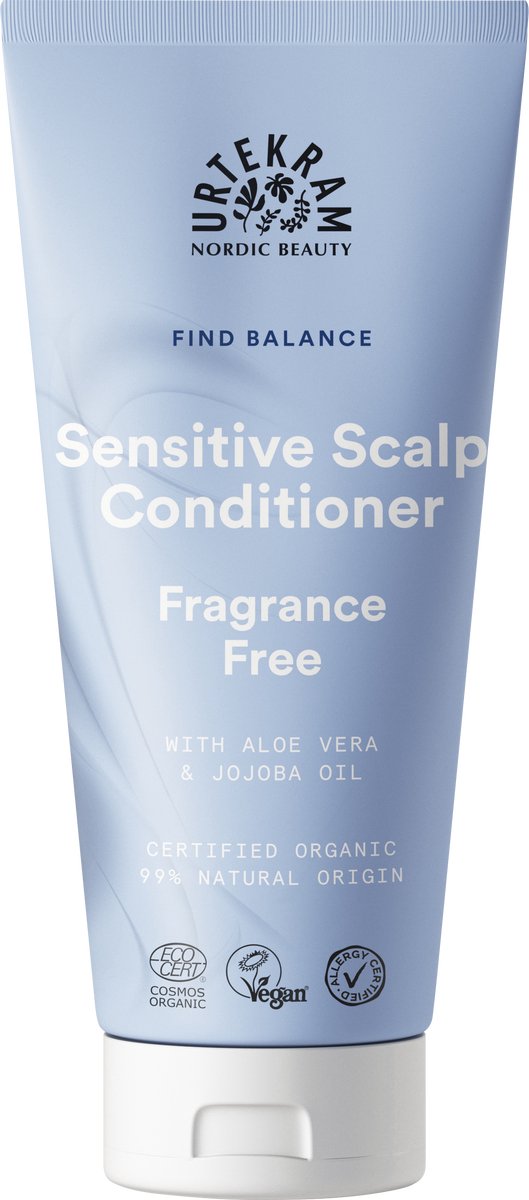 Urtekram Fragrance Free Parfumvrije Conditioner Gevoelige Huid - Multipack met 6 stuks
