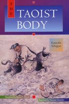 Boekomslag van The Taoist Body met een schildering van een man op een ezel en een andere man die bukt.