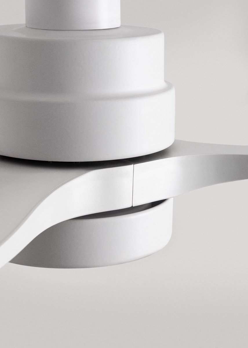CREATE - Stille plafondventilator van 40 W met technische ABS-bladen, verkrijgbaar in verschillende maten - S - Met licht - WIFI - WIND STYLANCE – foto 2