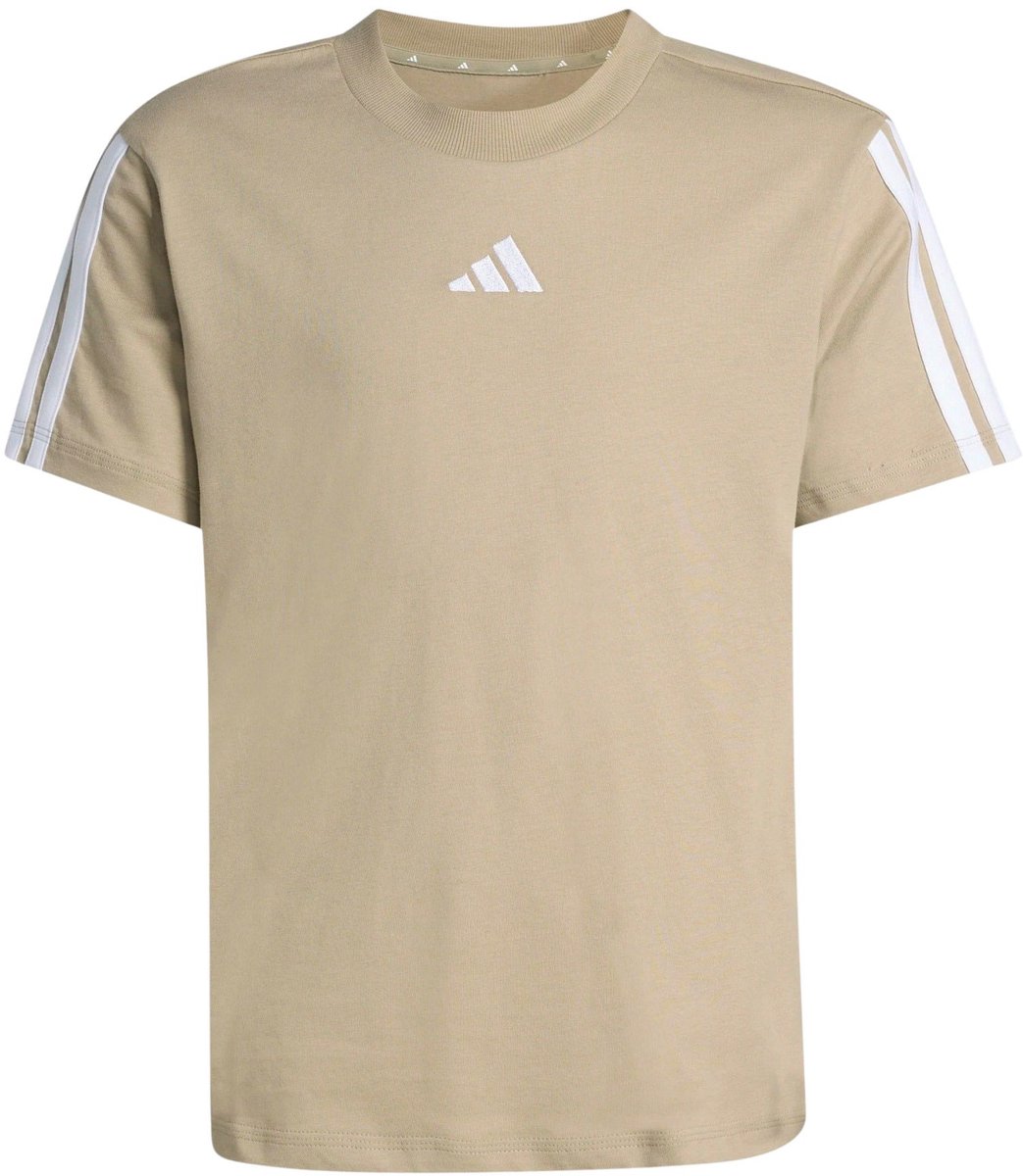 Adidas Essentials 3-Stripes Shirt Junior Beige