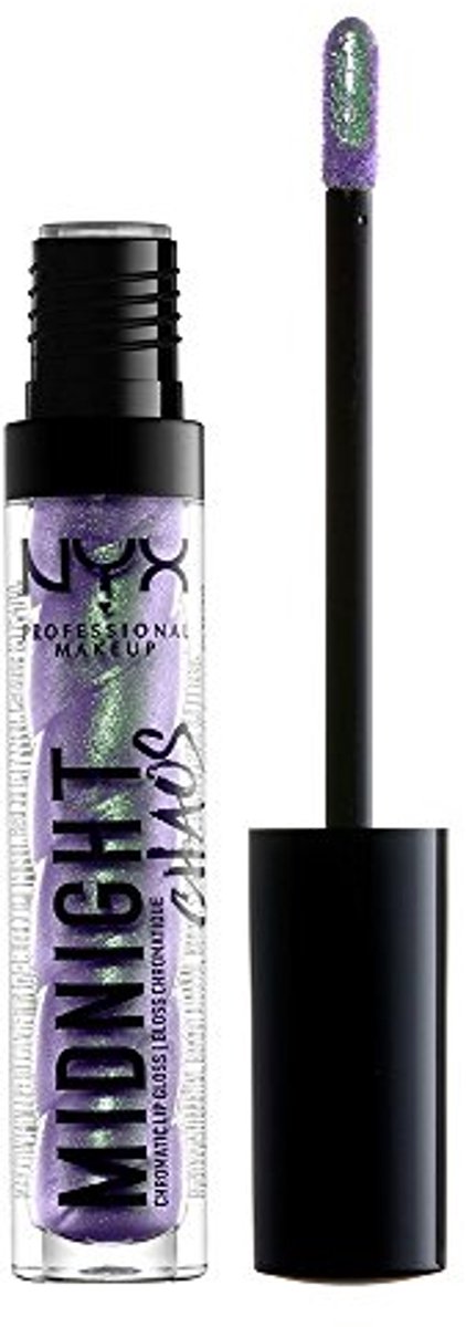NYX Professional Makeup Midnight Chaos Chromatic Lip Gloss 08 Prismatic