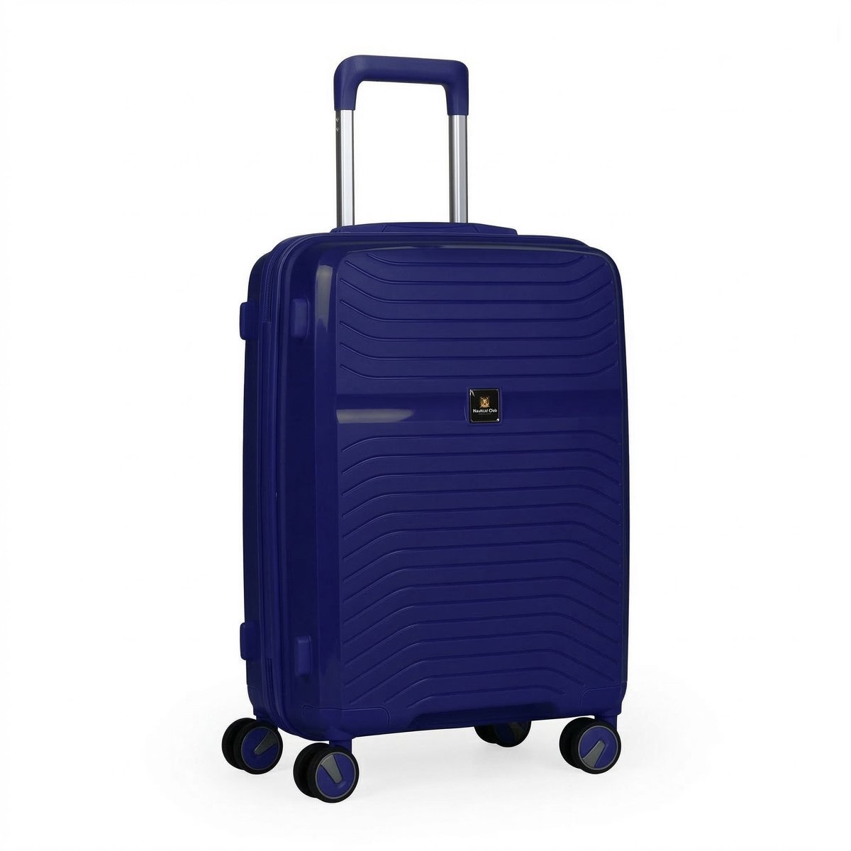 Daisy Handbagage S – afm. 56x37x23 cm. - Hardcase PP Koffer – Zwenkwielen – TSA cijferslot – 43L – Compacte Cabinekoffer - Blauw