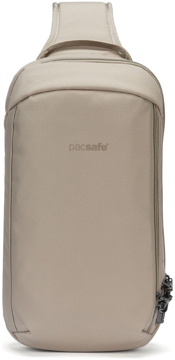 pacsafe V Tech Sling - Schoudertas 40 cm (beige)
