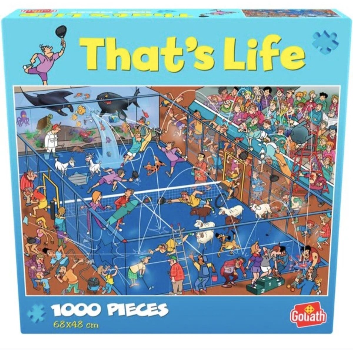 That's Life - Padel Toernooi - 1000 stukjes - Legpuzzel