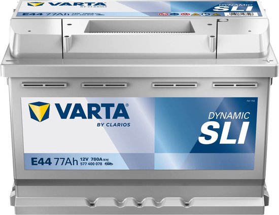 Varta Silver Dynamic E44 accu 12V 77Ah(20h)