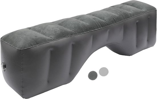Auto matras achterbank - opblaas matras voor comfortabele dutjes - grijs — afbeelding 5