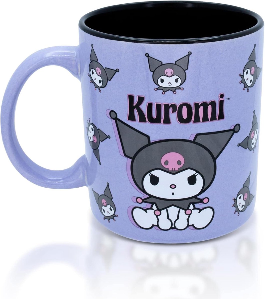 Kuromi Keramische Mok 568 ml - Hello Kitty en Vrienden