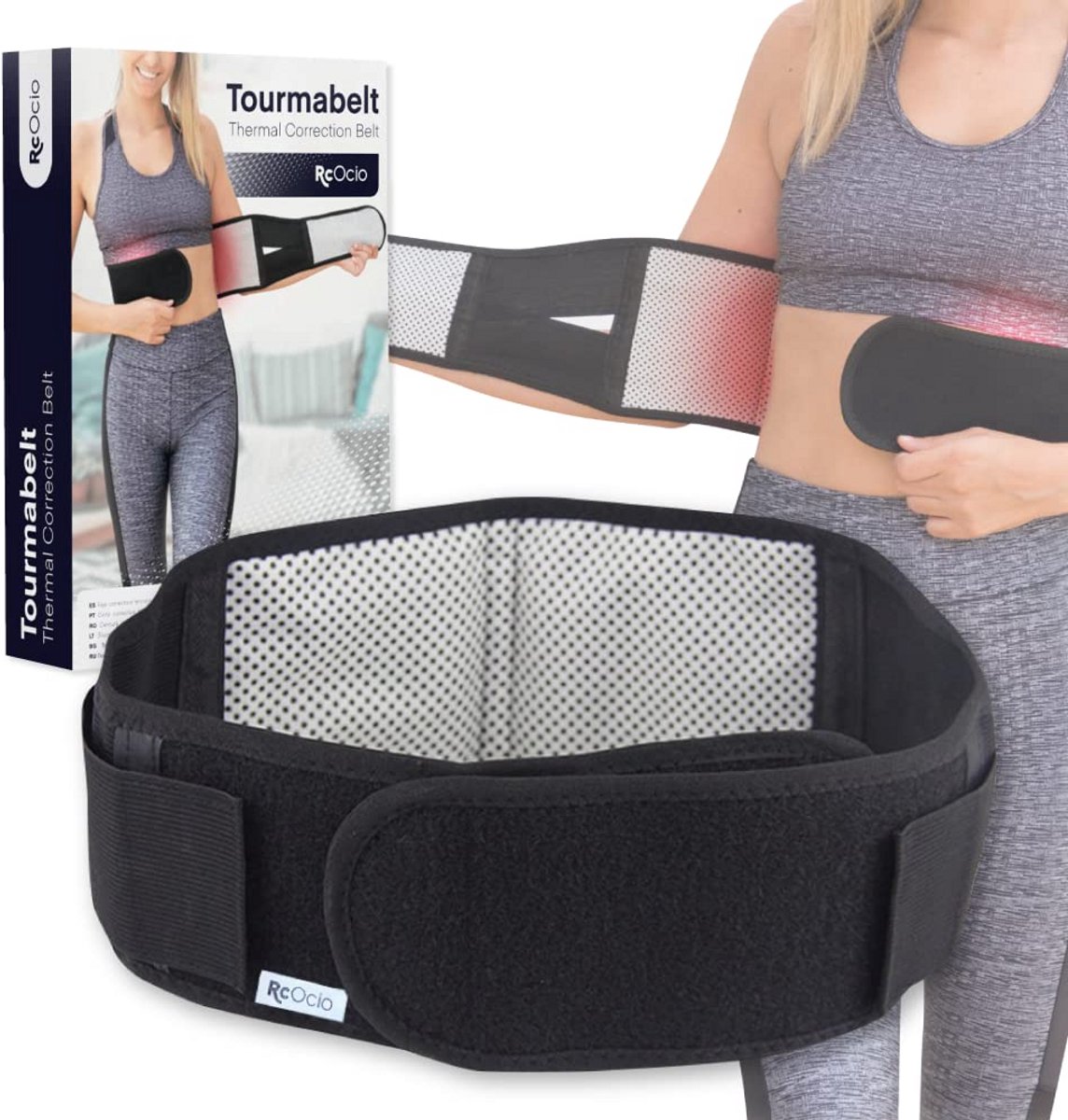 Houdingstrainer Rugwarmer voor Correctie en Verlichting van Rugpijn