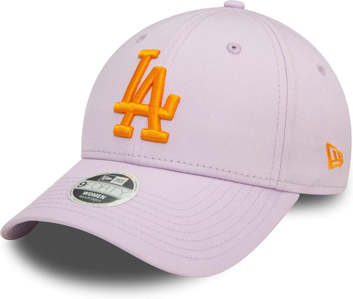 Verstelbare Dames Baseball Cap met Gebogen Vizier - Officiële MLB Team Logo Pet