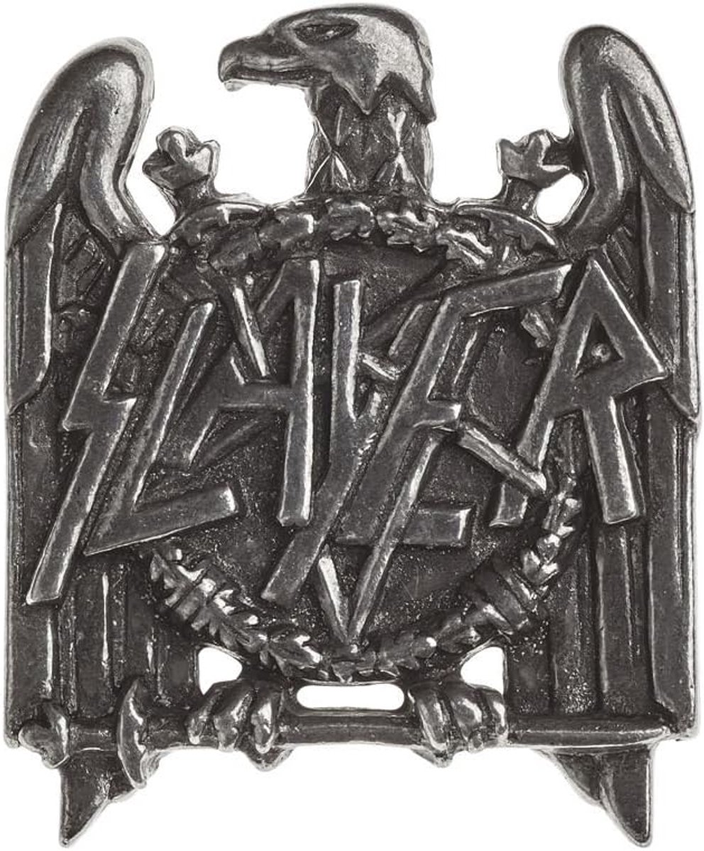 Metalen Pin Badge - Accessoire - Kleding Versieren - Gedetailleerd Ontwerp - 7 x 6 cm - Zilverkleurig