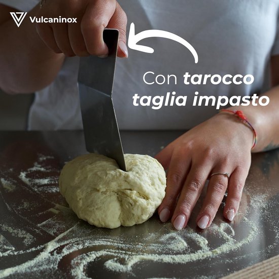 RVS Pastapladder voor Thuisgebruik, Inclusief Pastastukker, Gemaakt in Italië van Merkloos — afbeelding 5