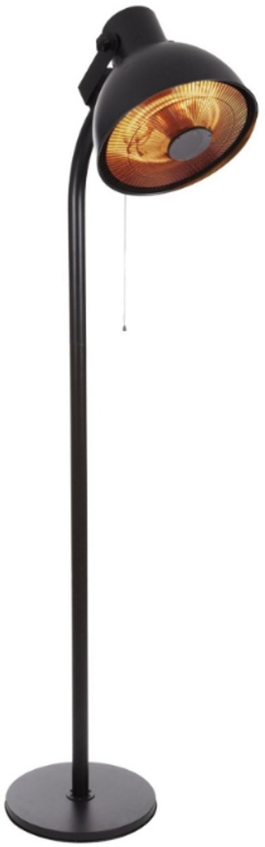 Perel Patio Heater Lantern Standing 2000W – Staande Terrasverwarmer – Elektrische Patio Heater – Voor Tuin, Terras en Balkon