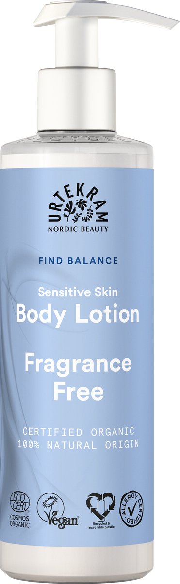 Urtekram Fragrance Free Parfumvrije Bodylotion Gevoelige Huid