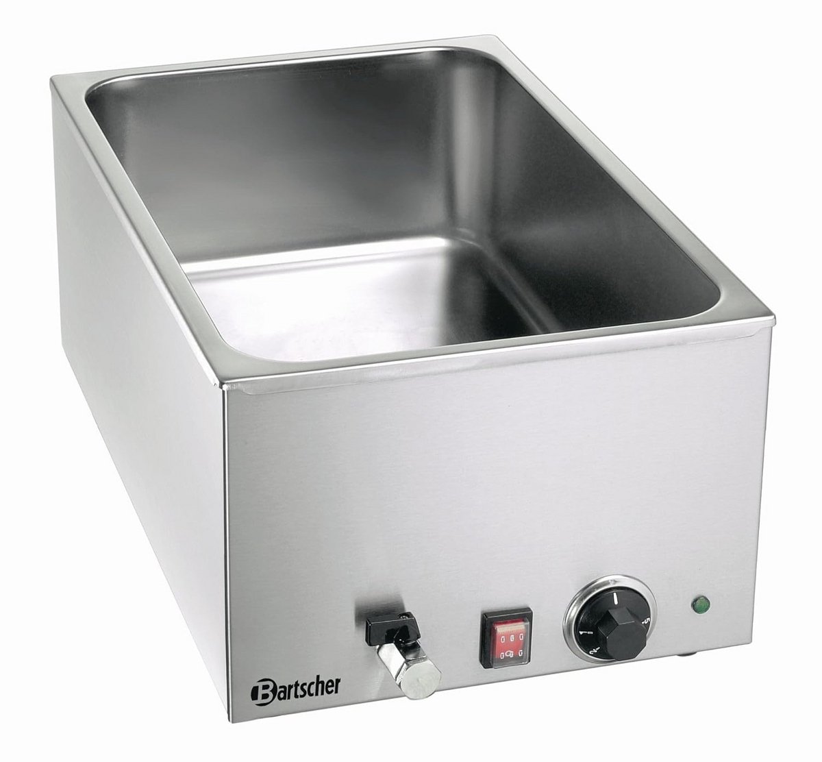 Bain-Marie GN 1/1 150 mm met Aftaptuit