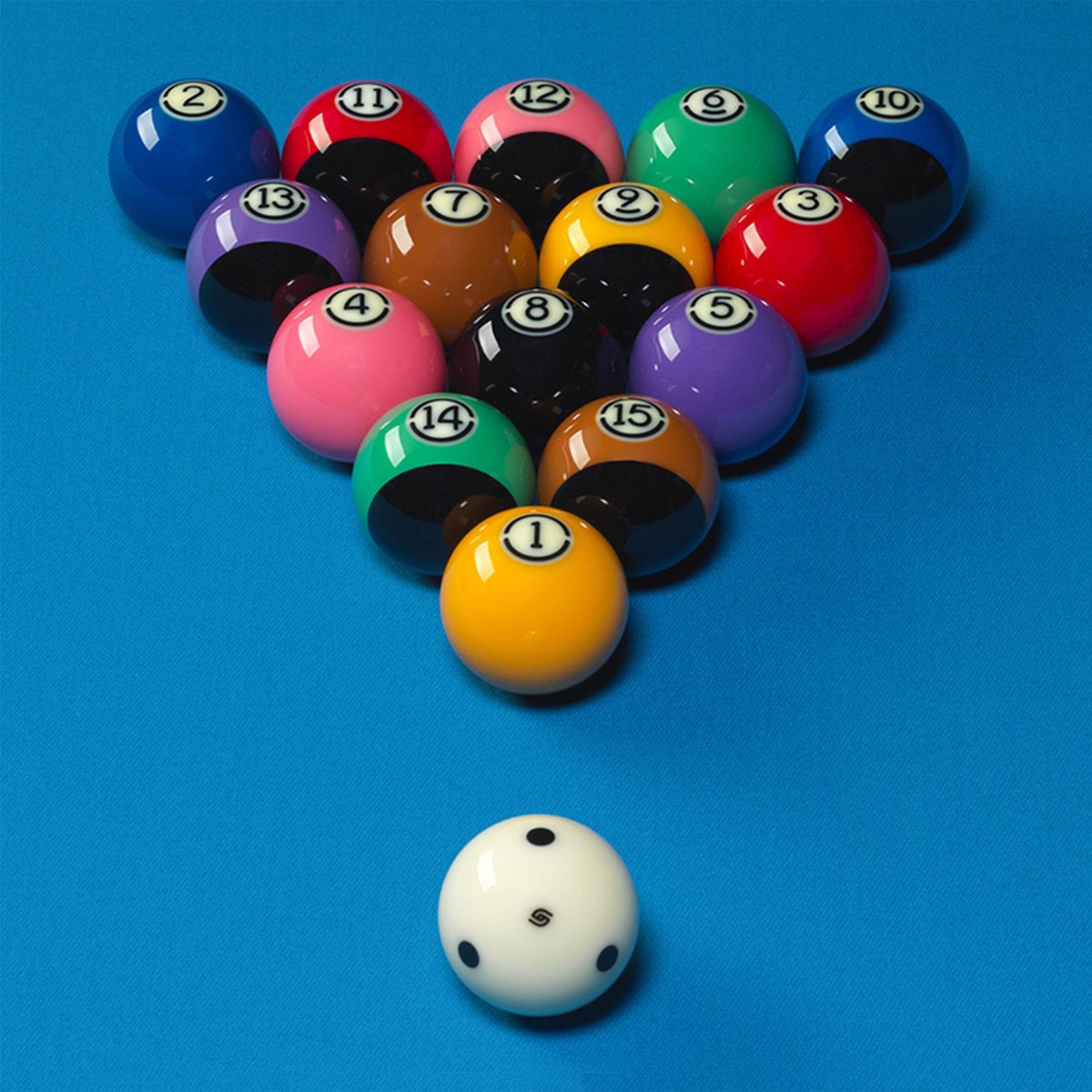 Aramith Aramith Tournament BLACK poolballen set 57.2 mm