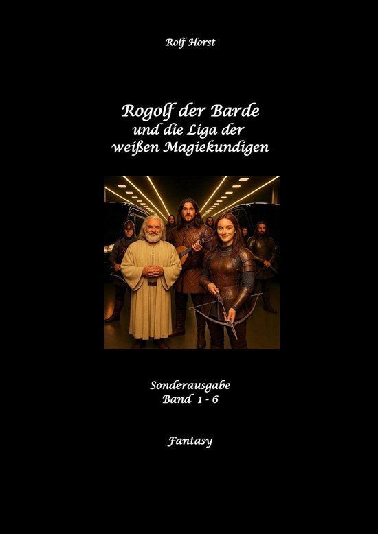 Rogolf der Barde und die Liga der weißen Magiekundigen: Liv ... - cover