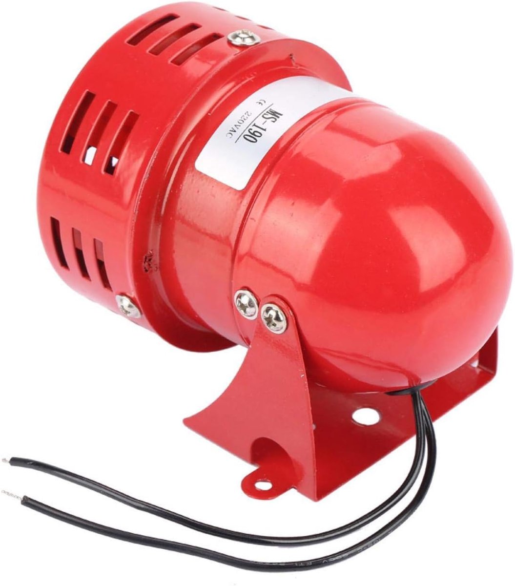 220V 120DB Mini Metalen Alarm Geluid | Elektrische Diefstalbeveiliging