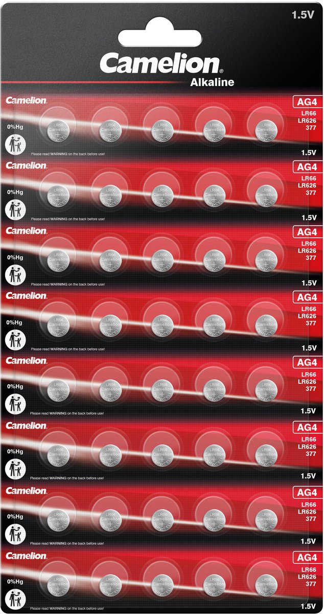 Camelion Alkaline AG4 1,5V blister 40