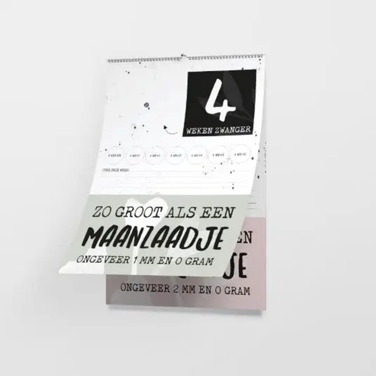 Aftelkalender zwangerschap - Zwangerschap aftelkalender - Zwangerschapsaftelkalender - Zwanger cadeau - 9 maanden aftelkalender - Aftelkalender zwangerschap kinderen - Cadeau zwangere vrouw - Zwangerschapskalender - Zebrapaardje