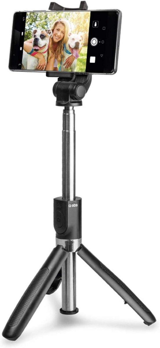 Uittrekbare Selfiestick met Statief en Afstandsbediening - 70 cm en 10 meter Bereik