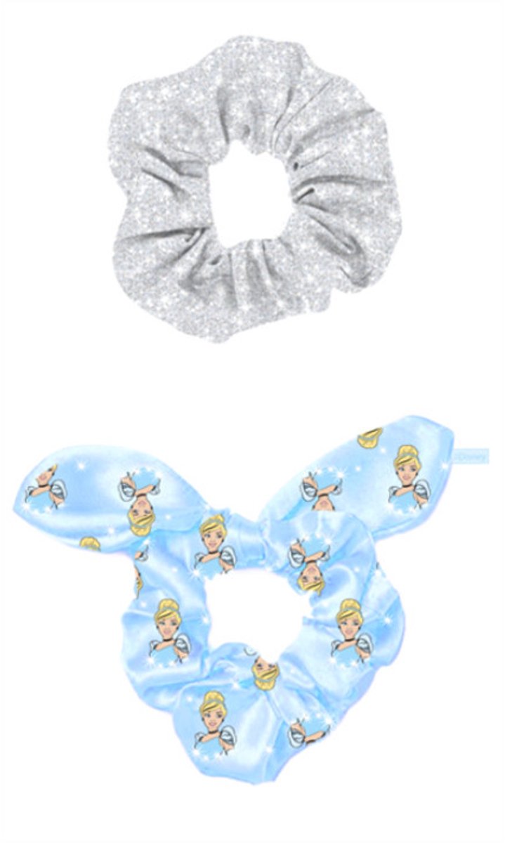 Disney Prinses Assepoester Zilveren Glans Haarband Set 2 delen