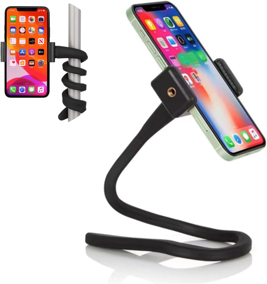 Kinderwagen Telefoonhouder voor Smartphone - Draagbare Universale Bevestiging voor Fiets en Wandelen