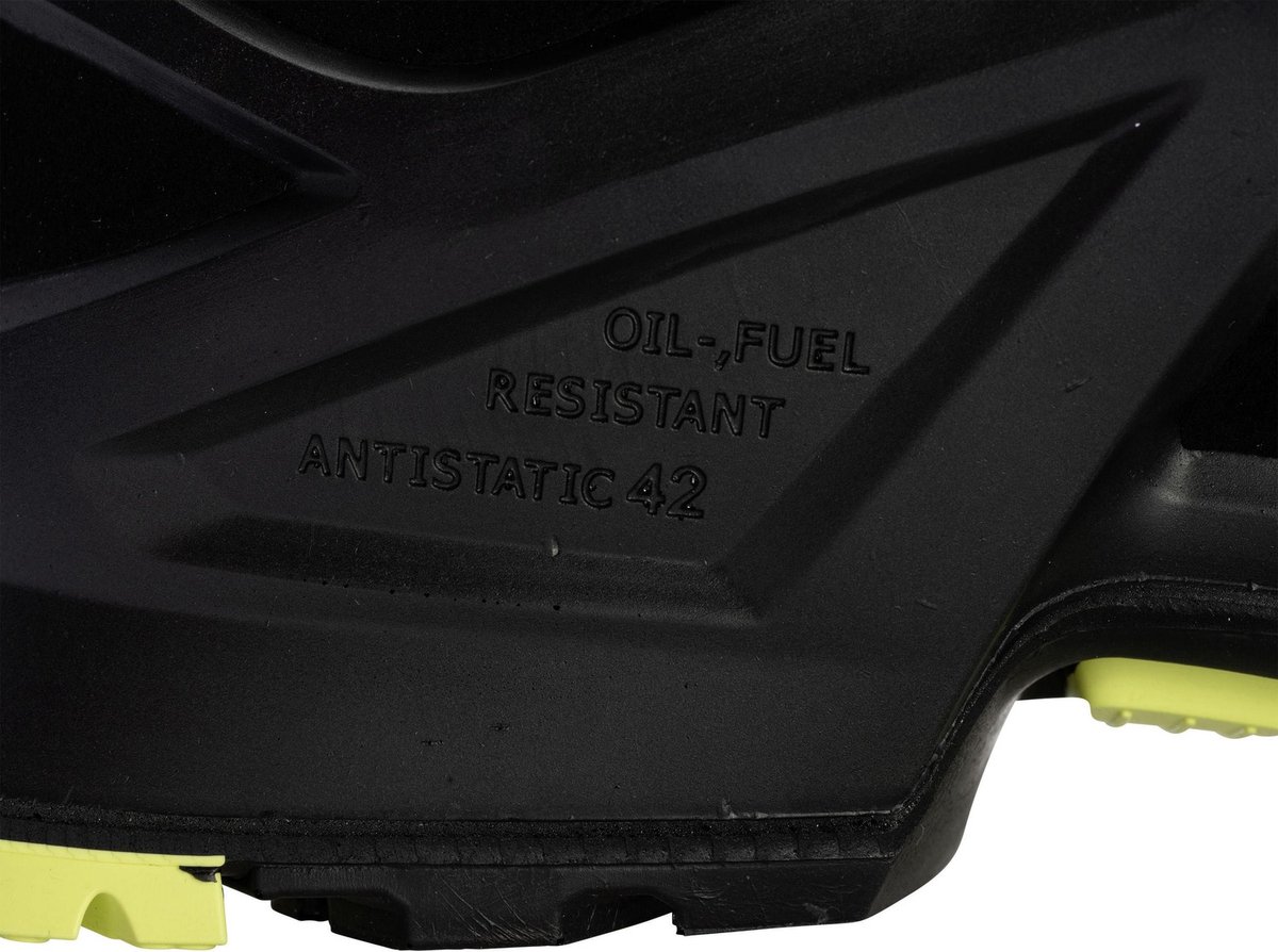 Uvex 1 Support Halbschoenen S1P 65682 Zwart, Geel (65682)