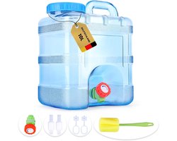 Water Canister - Water Tank - Outdoor Drinken - Met Kraan - 5L - 22L - Transparant
