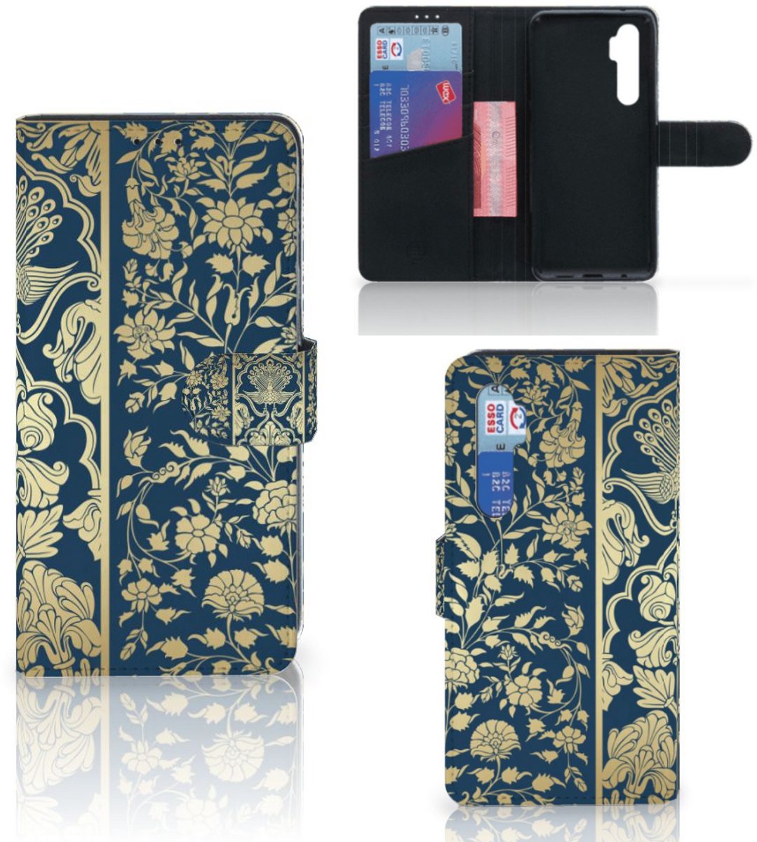 Xiaomi Mi Note 10 Lite Hoesje Beige Flowers