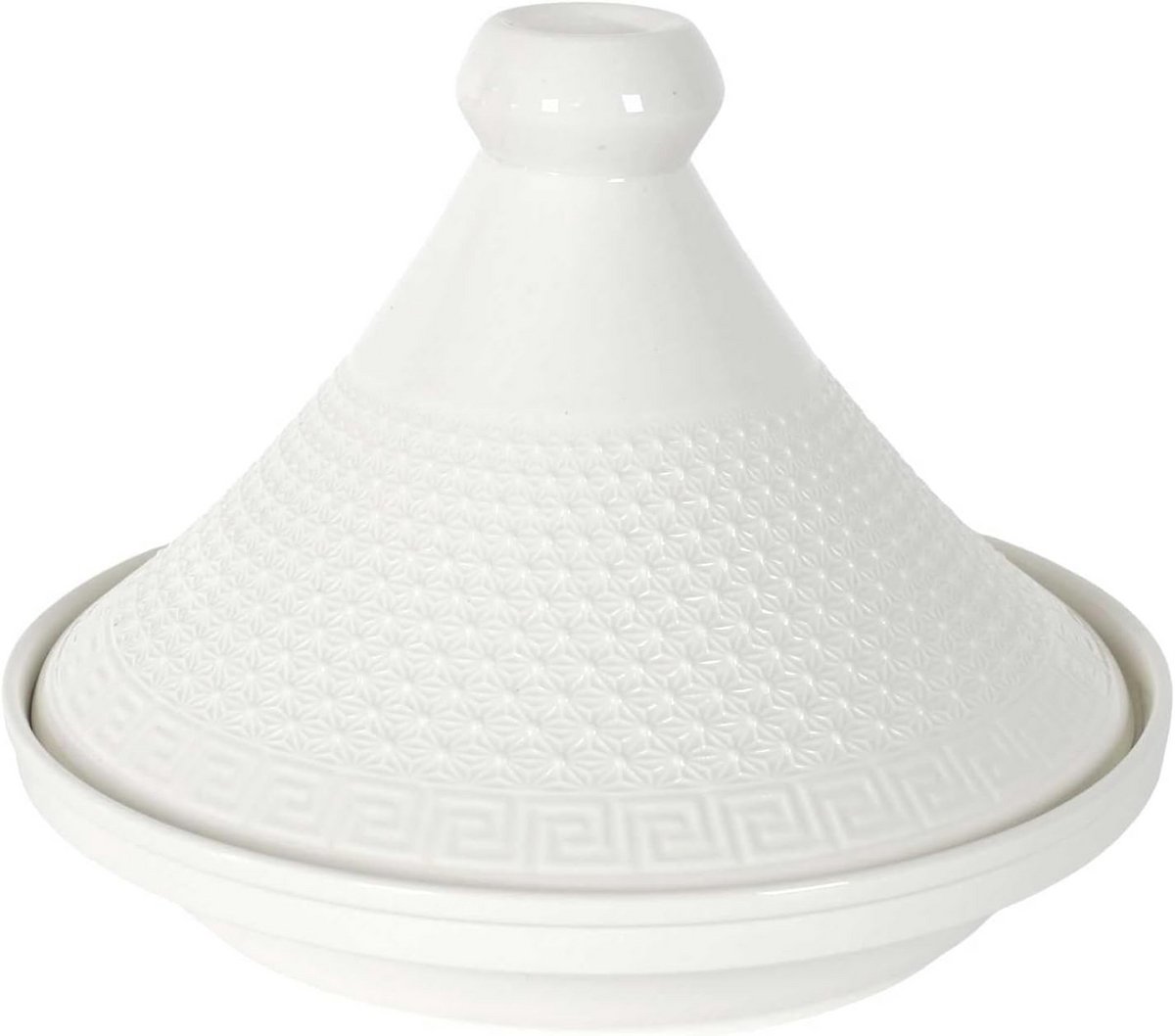 Ceramic Presentation Tagine 25.5 cm - Elegant Cooking Utensil for Meats and Vegetables