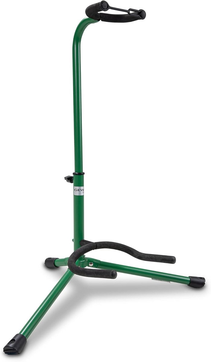 Verstelbare klassieke gitaarstandaard tot 78 cm - Groen