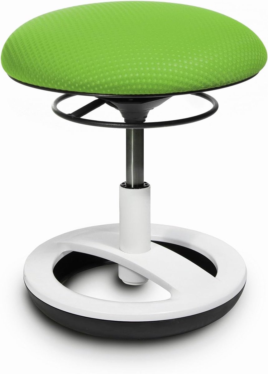 Ergonomische Fitnesskruk Groen 38-46 cm