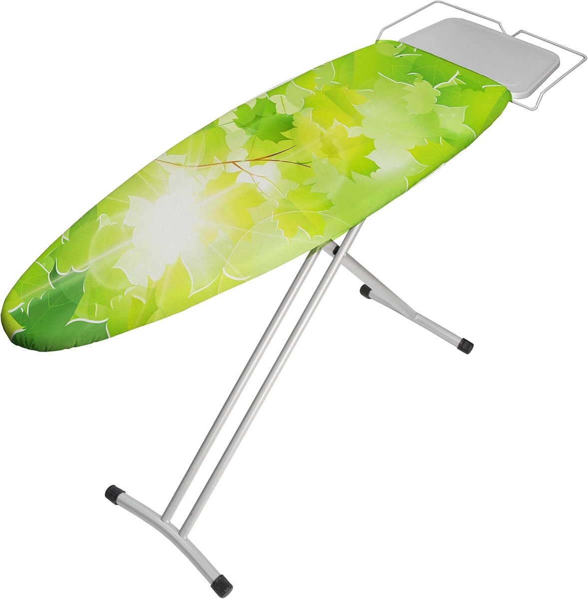 Strijkplankhoes 135x45cm met 3mm schuim en bevestigingsmiddelen
