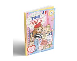 Tina neemt je mee naar Frankrijk - Vakantieboek voor Kinderen - Zomerboek voor als je naar Frankrijk op vakantie gaat - Doeboek - Vakantie - Puzzels - Tekenen - Posters - Strips - DIY - Invullen - Speelgoed Meisjes - Meiden Spullen Knutselen